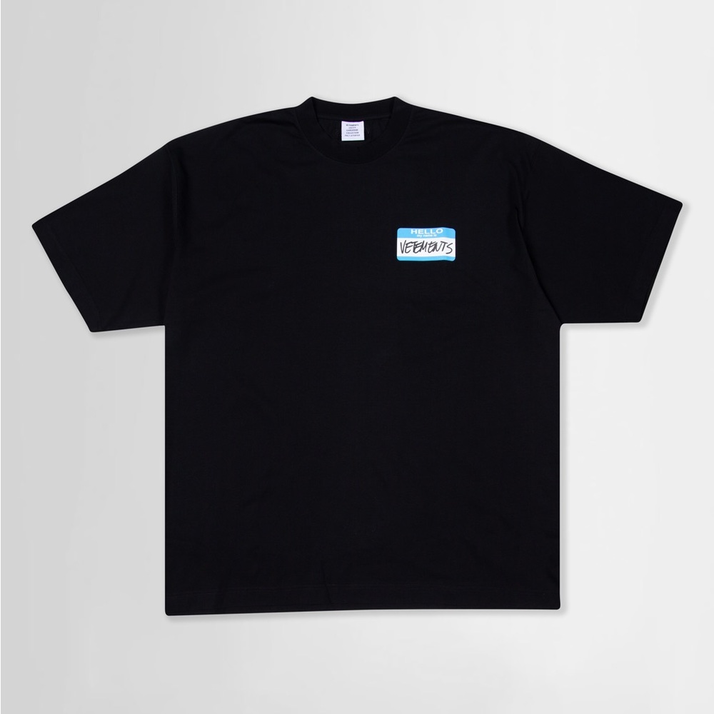 Vetements Unisex “My Name Is Vetements” Tshirt
